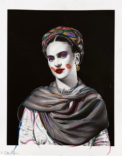 "I'M A BIG GIRL NOW" (FRAMED) Painting 30" x 24" inch by Antonio Pelayo