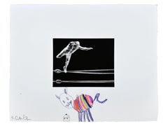 "KITTY" (FRAMED) Painting 24" x 30" inch by Antonio Pelayo