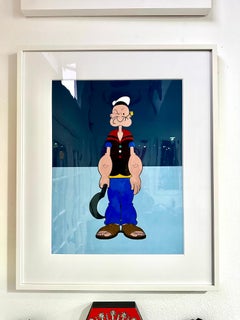 "Memorias" (FRAMÉ) Peinture 34" x 28" pouces d'Antonio Pelayo