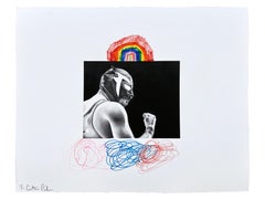 "NO WAY JOSE!" (FRAMED) Painting 24" x 30" inch by Antonio Pelayo