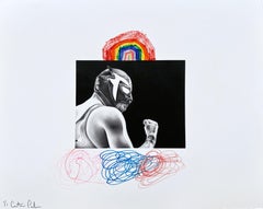 "¡DE NINGUNA MANERA JOSE!" (ENMARCADO) Pintura 24" x 30" pulgadas de Antonio Pelayo