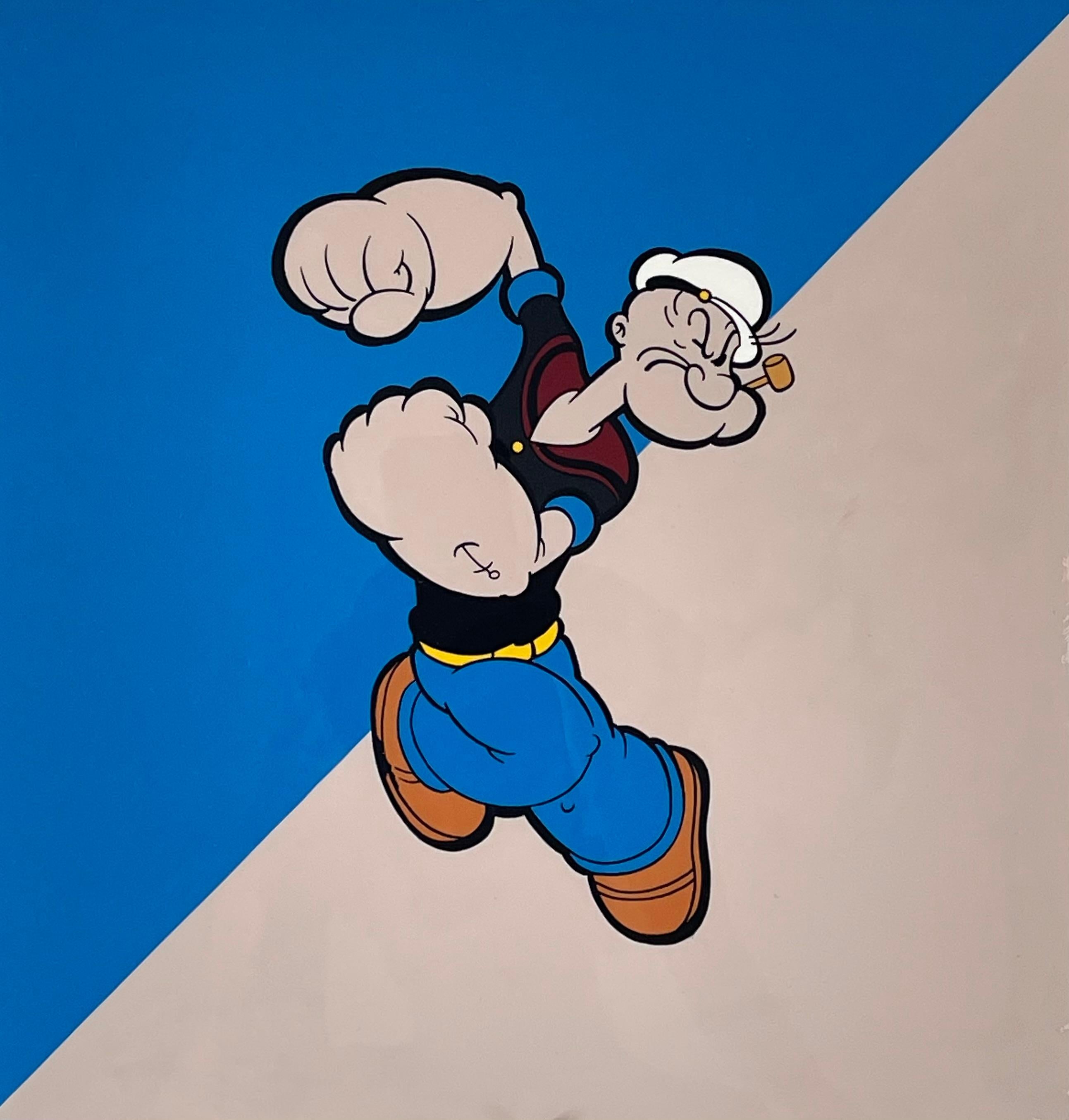 Peinture "Popeye" 20" x 20" pouces par Antonio Pelayo

Médium : Encre acrylique et peinture sur acétate d'animation

Taille de l'image : 13" x 13" pouces
Taille encadrée : 20" x 20" pouces

L'artiste Antonio Pelayo, né à Glendale, en Californie, et