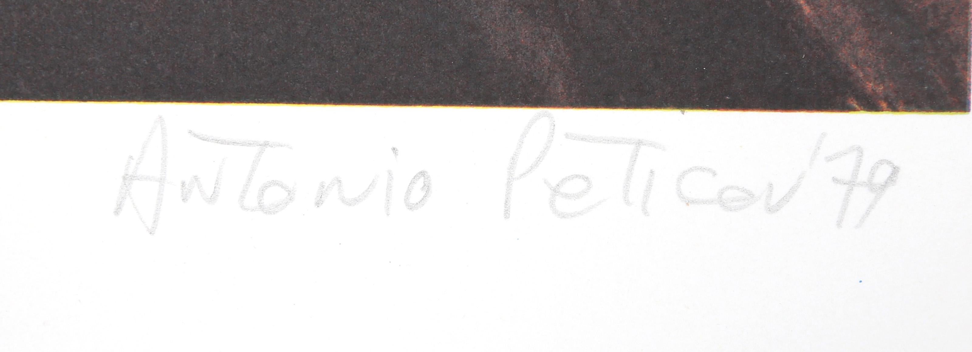 Amsterdam Rainbow, Surrealist Screenprint by Antonio Peticov For Sale 1