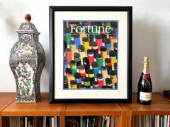 Fortune Magazine Cover 1937 Original Artwork Exhibited at Met Museum