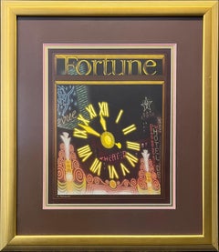 Original Painting. Fortune Mag Cover Published 1938. American Scene Modern WPA