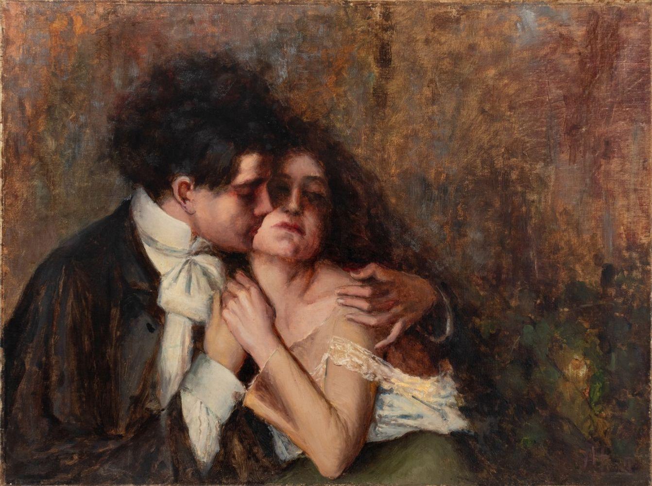 „Rose e Spine“ – Painting von Antonio Piatti