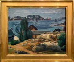 Antonio Martino, Gloucester, MA, Oil on Canvas, 1940's