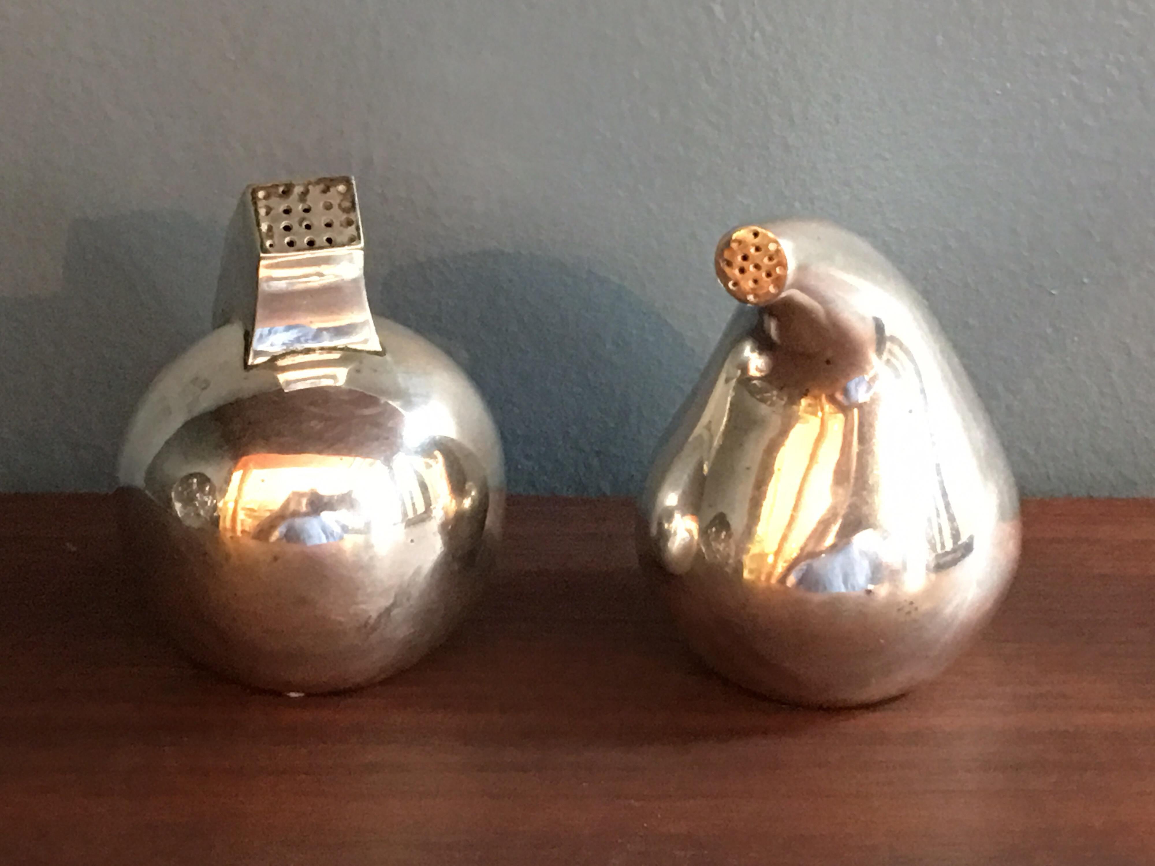 Antonio Pineda Mexican 925 Silver Salt and Pepper 2