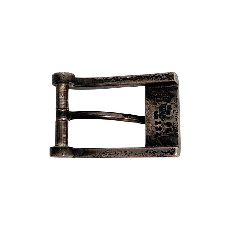 Classic Sterling Silver Belt Buckle