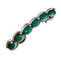 Bracciale Antonio Pineda in argento e quarzo avventurina