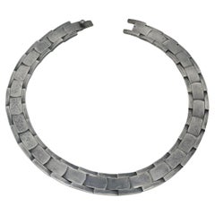 Antonio Pineda Taxco Mexico 970 Plata de Ley Collar Gargantilla A Link 22485