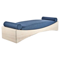Antonio Pio Saracino, Arc, Contemporary Limed Oak Daybed, Italy, 2022