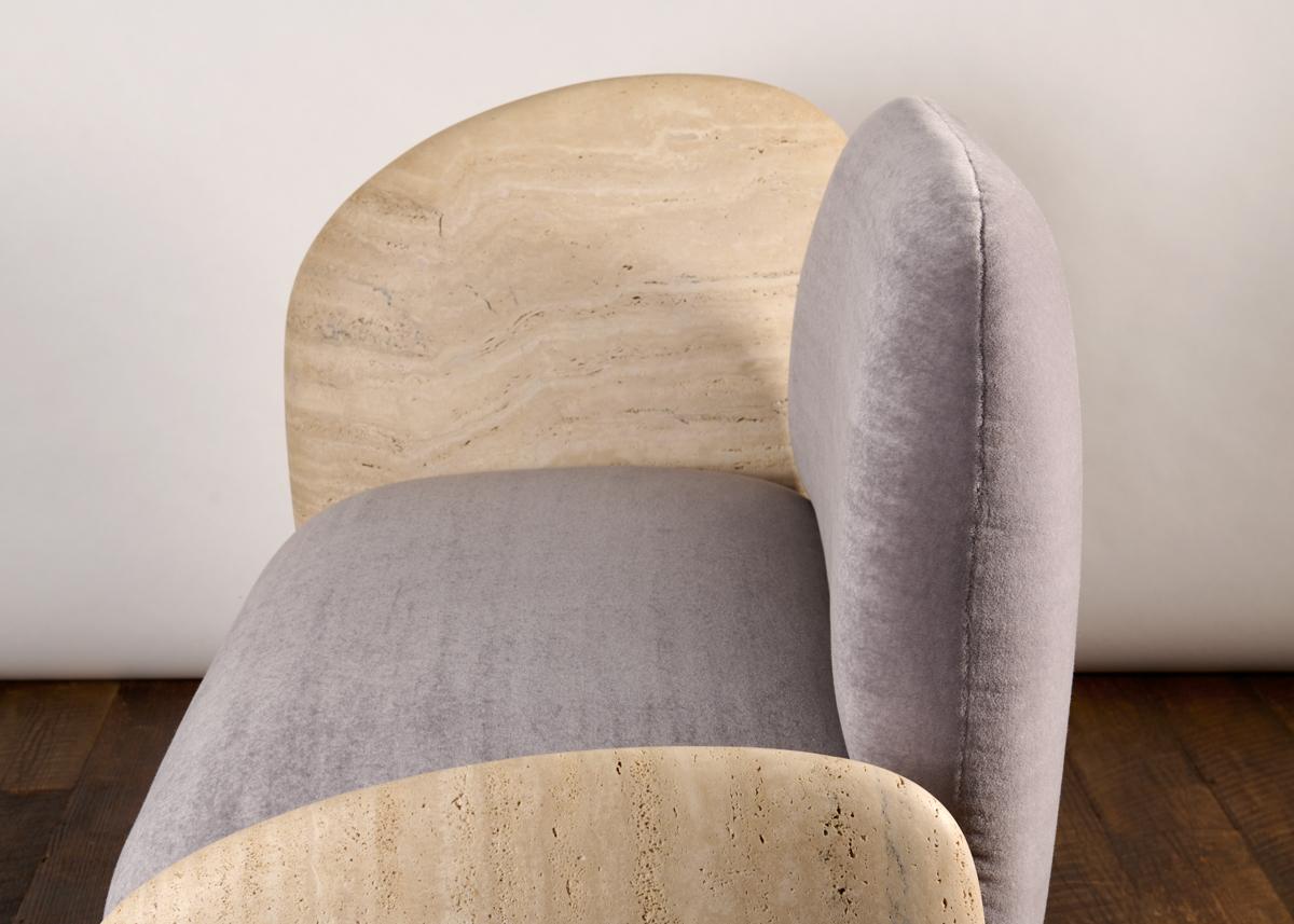 Antonio Pio Saracino, Cabochon Contemporary Two-Seater Sofa, US, 2022 For Sale 1