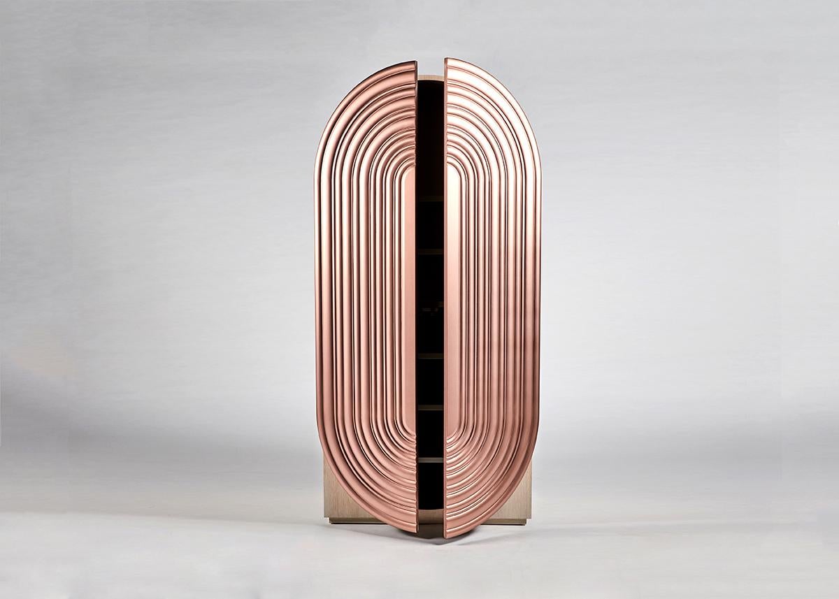 Italian Antonio Pio Saracino, Echo, Vertical Contemporary Cabinet, Italy, 2021 For Sale