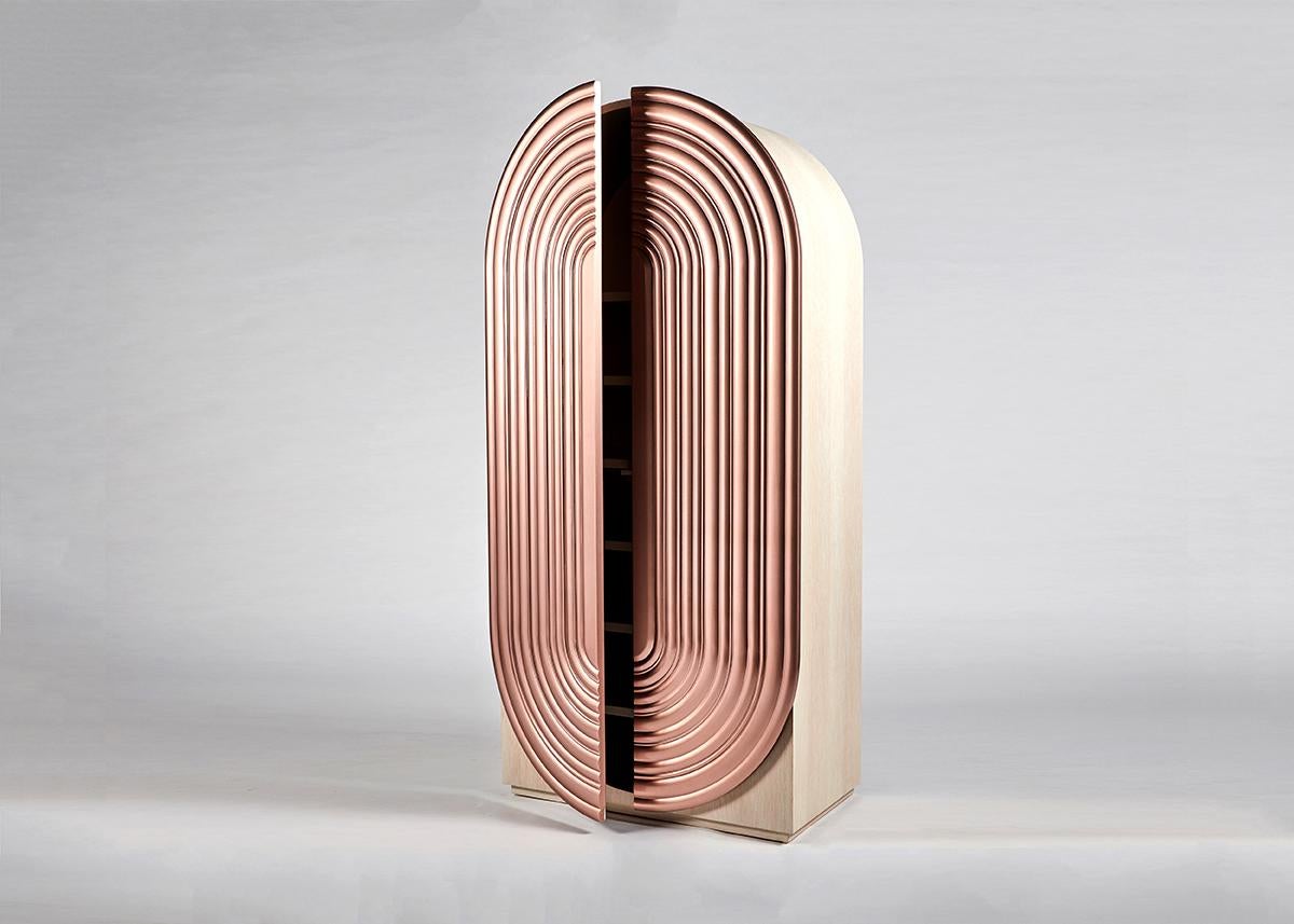Antonio Pio Saracino, Echo, Vertical Contemporary Cabinet, Italy, 2021 For Sale 1
