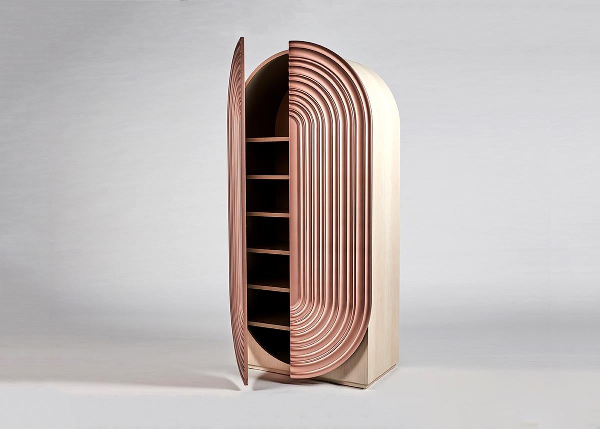 Antonio Pio Saracino, Eco, armario contemporáneo vertical, Italia, 2021 en venta 2