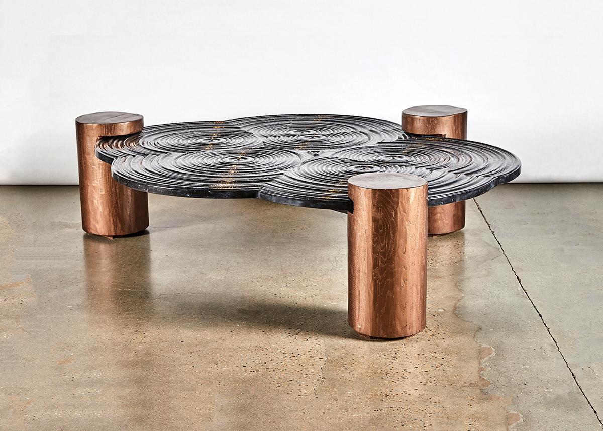 italien Grande table basse Malachite d'Antonio Pio Saracino, Italie, 2021 en vente