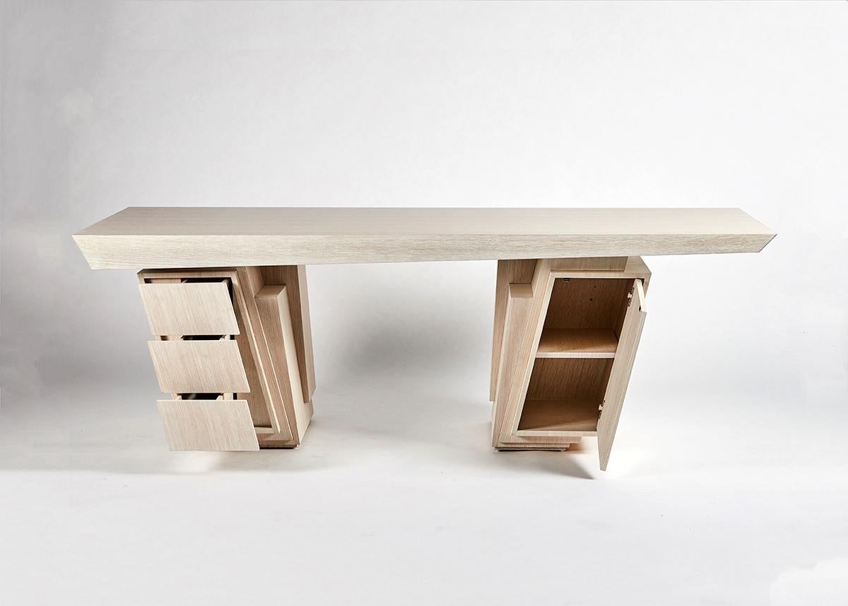 Italian Antonio Pio Saracino, Pyrite Desk #4, Italy, 2022 For Sale