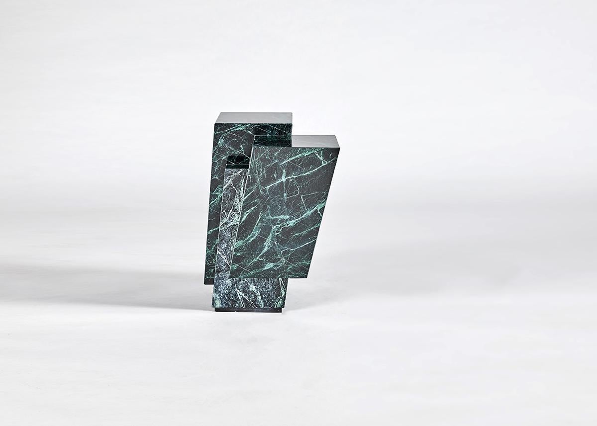 Antonio Pio Saracino, Pyrite, Marble Side Table, Italy, 2021 For Sale 1