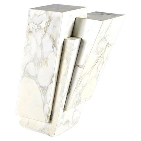 Antonio Pio Saracino, Pyrite, Marble Side Table, Italy, 2021 For Sale