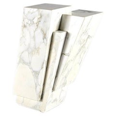 Table d'appoint Pyrite en marbre d'Antonio Pio Saracino, Italie, 2021