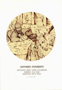 Antonio Possenti - 1982 Artexpo Poster, New York
