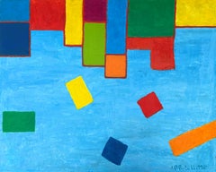 Decadencia pintura abstracta al óleo sobre lienzo