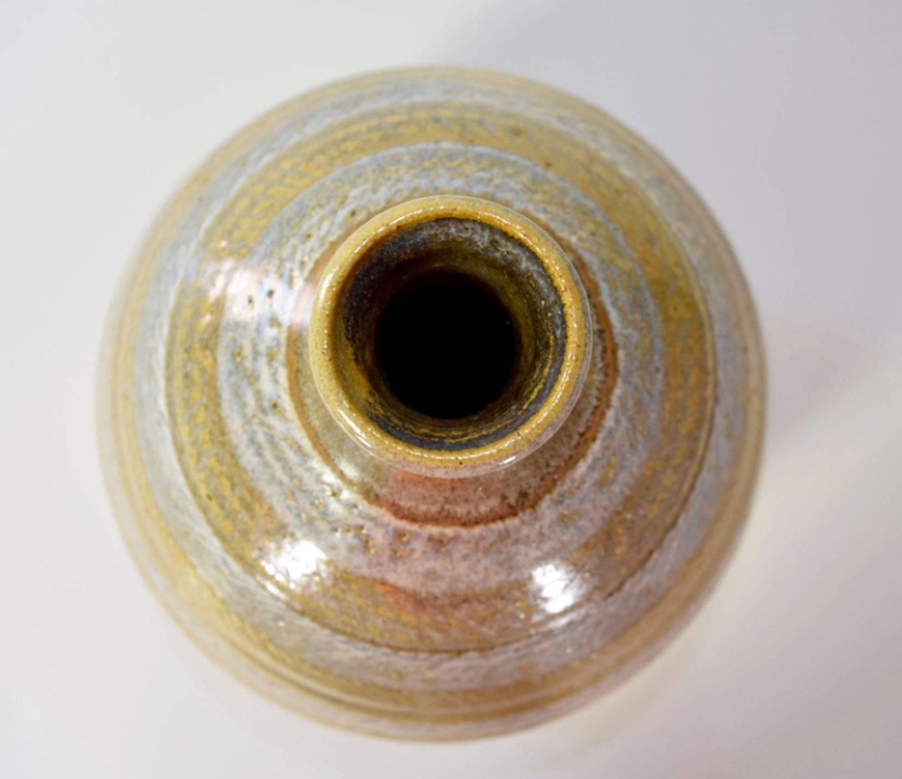 Antonio Prieto Ceramic Vase In Good Condition For Sale In Dallas, TX