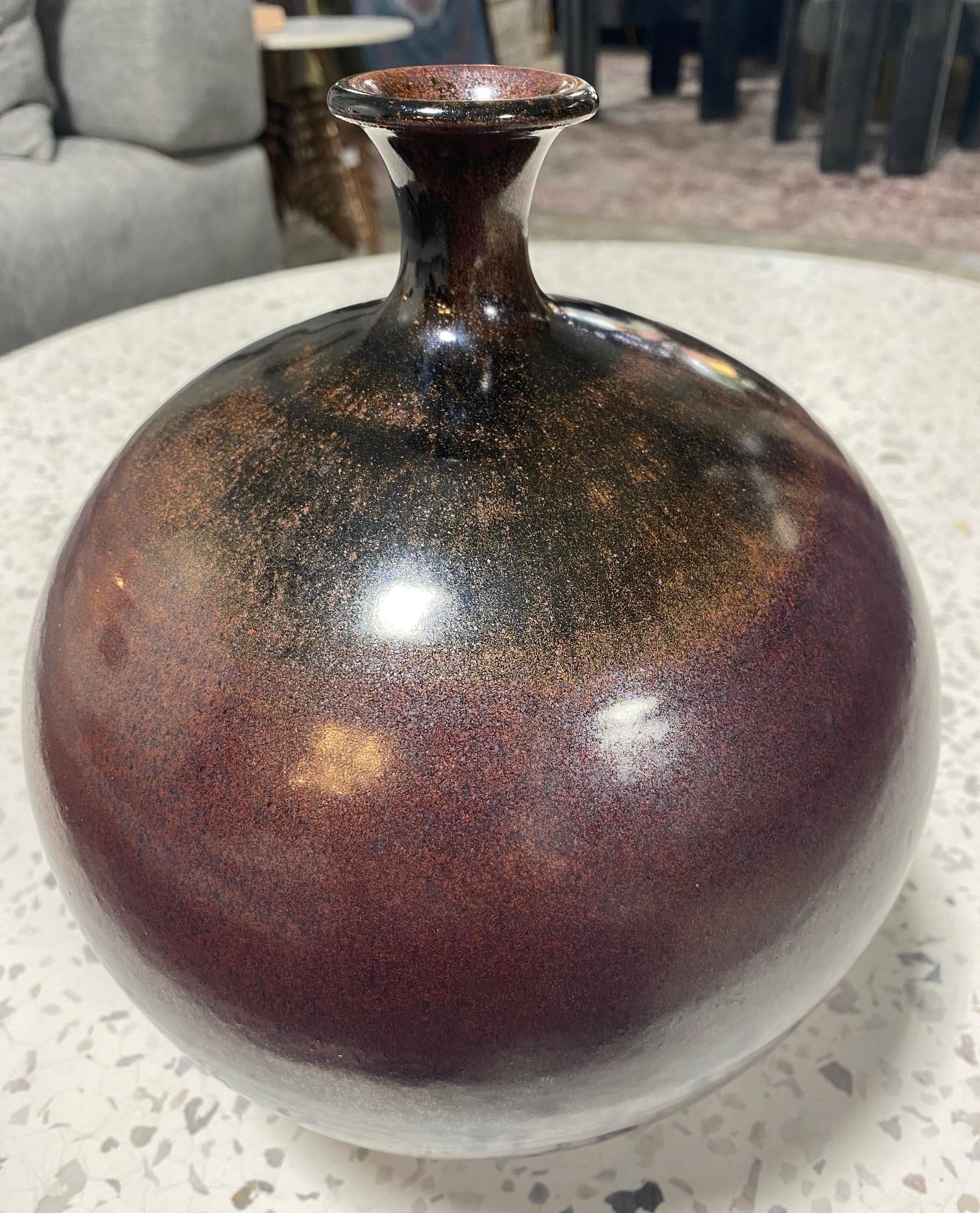 Antonio Prieto Signé Mid-Century Modern California Studio Pottery Grand Vase Bon état - En vente à Studio City, CA