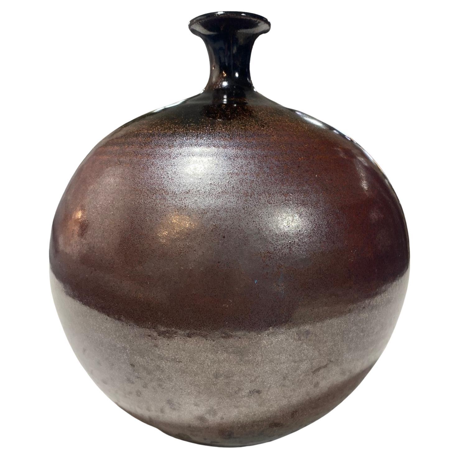 Antonio Prieto Signed Mid-Century Modern California Studio Pottery Large Vase For Sale