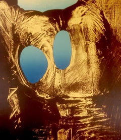 Composizione - Serigrafia originale di Antonio Recalcati - Fine del 1900