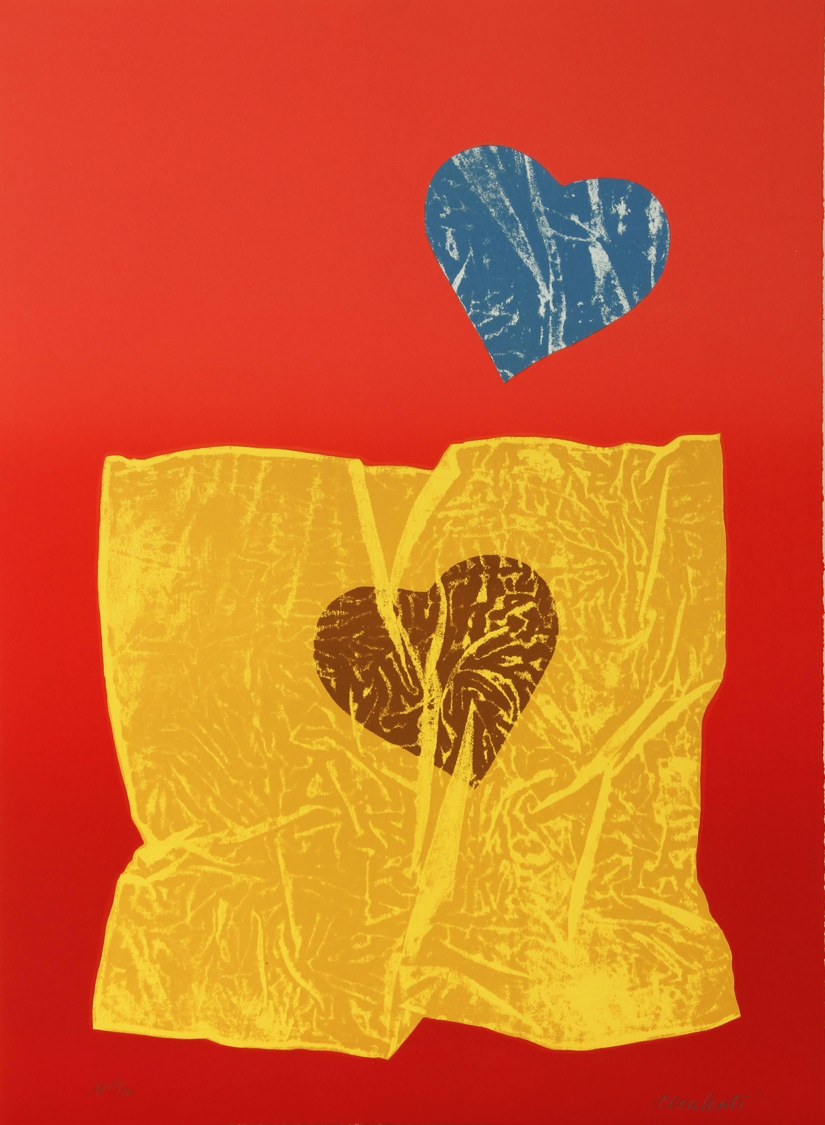Artista: Antonio Recalcati
Título: Amor
Año: 1979
Medio: Litografía, firmada y numerada a lápiz 
Edición: 300
Tamaño del papel: 30 x 22 pulgadas 