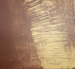 La forma - Serigrafia originale di Antonio Recalcati - Fine del 1900