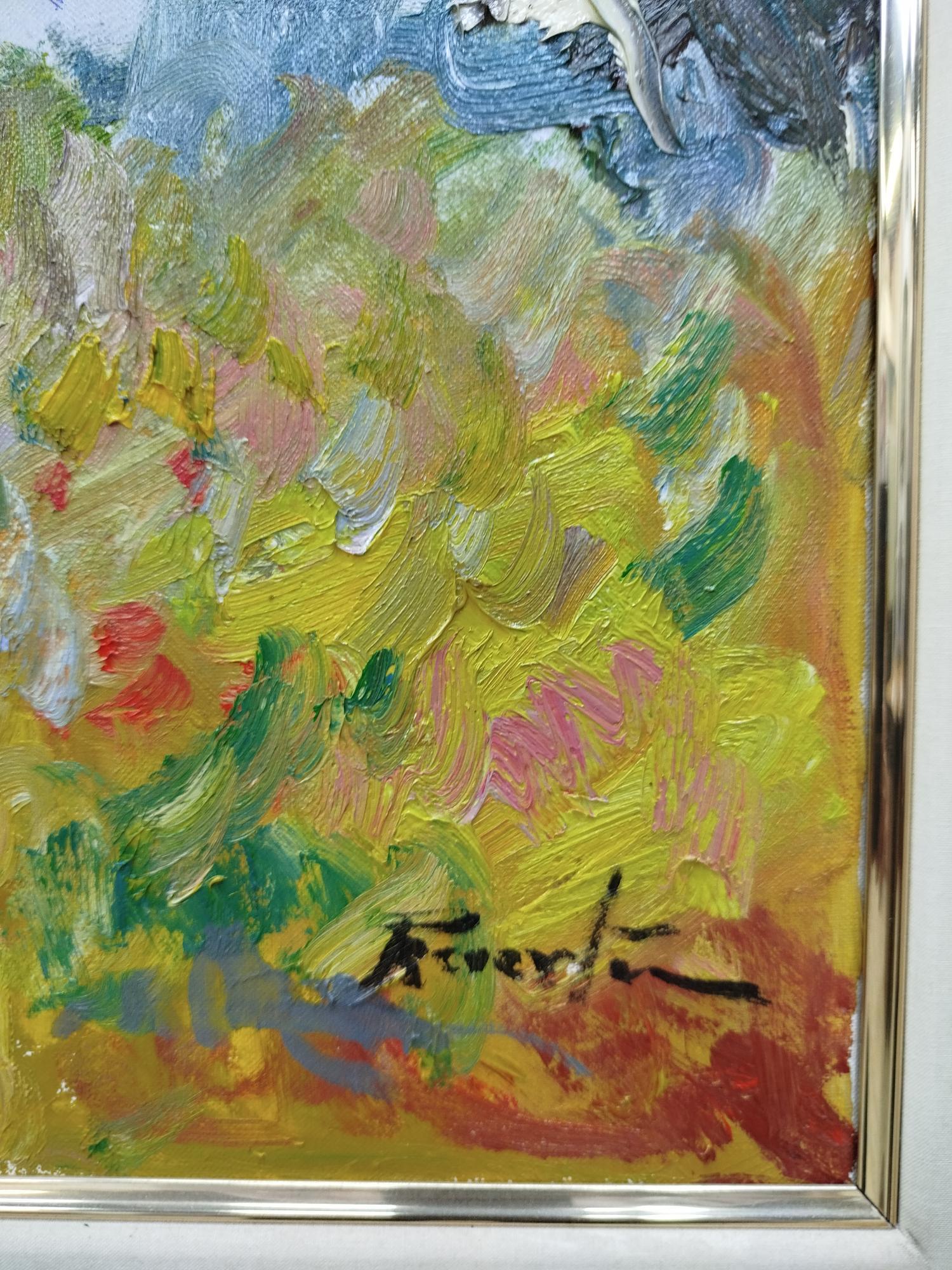 Reverte in Auto Originalgemälde (Expressionismus), Painting, von Antonio Reverte