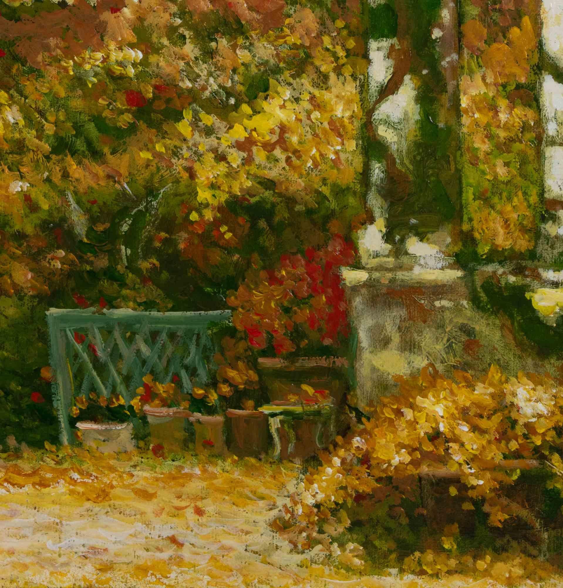 Lo Stupore del Pomeriggio - Ölgemälde von Antonio Saliola- 2006 im Angebot 4
