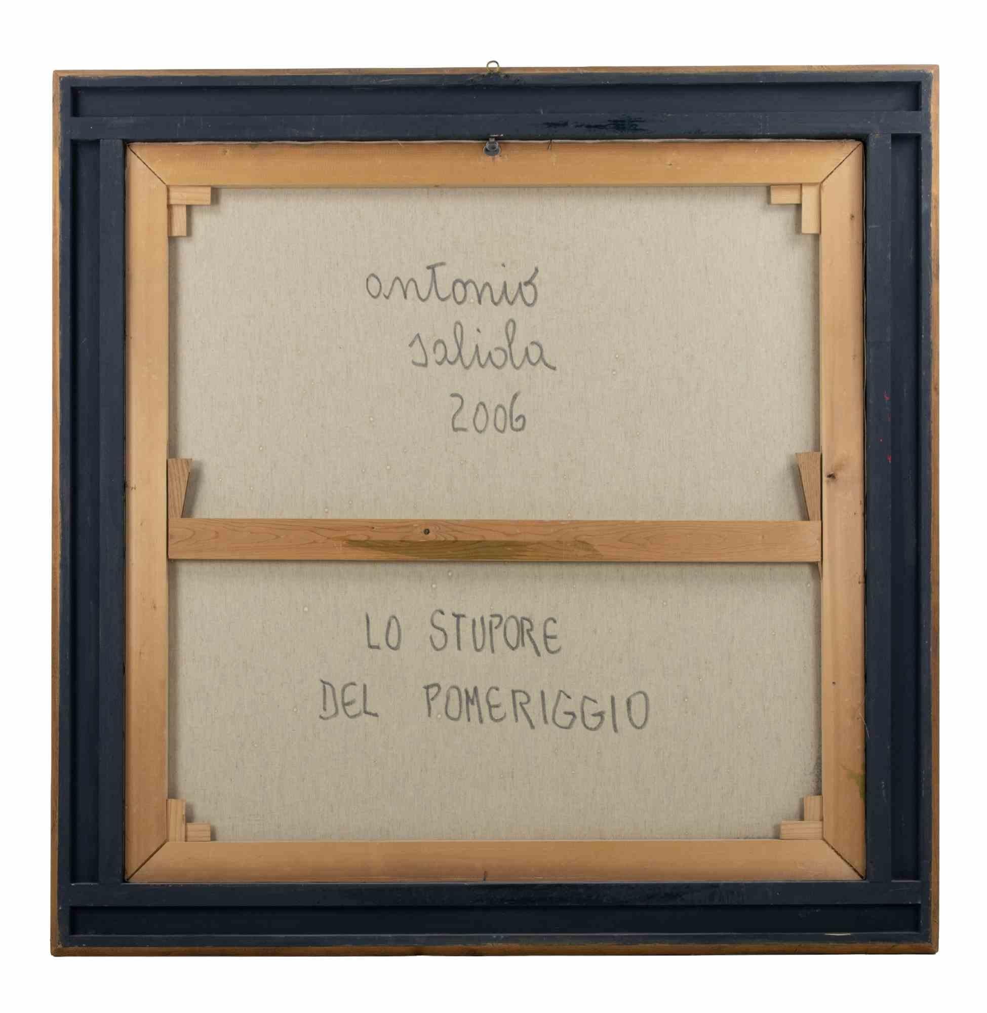Lo Stupore del Pomeriggio - Ölgemälde von Antonio Saliola- 2006 im Angebot 6