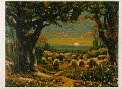 I Sentieri della Luna - Lithographie d
Antonio Saliola - années 1990