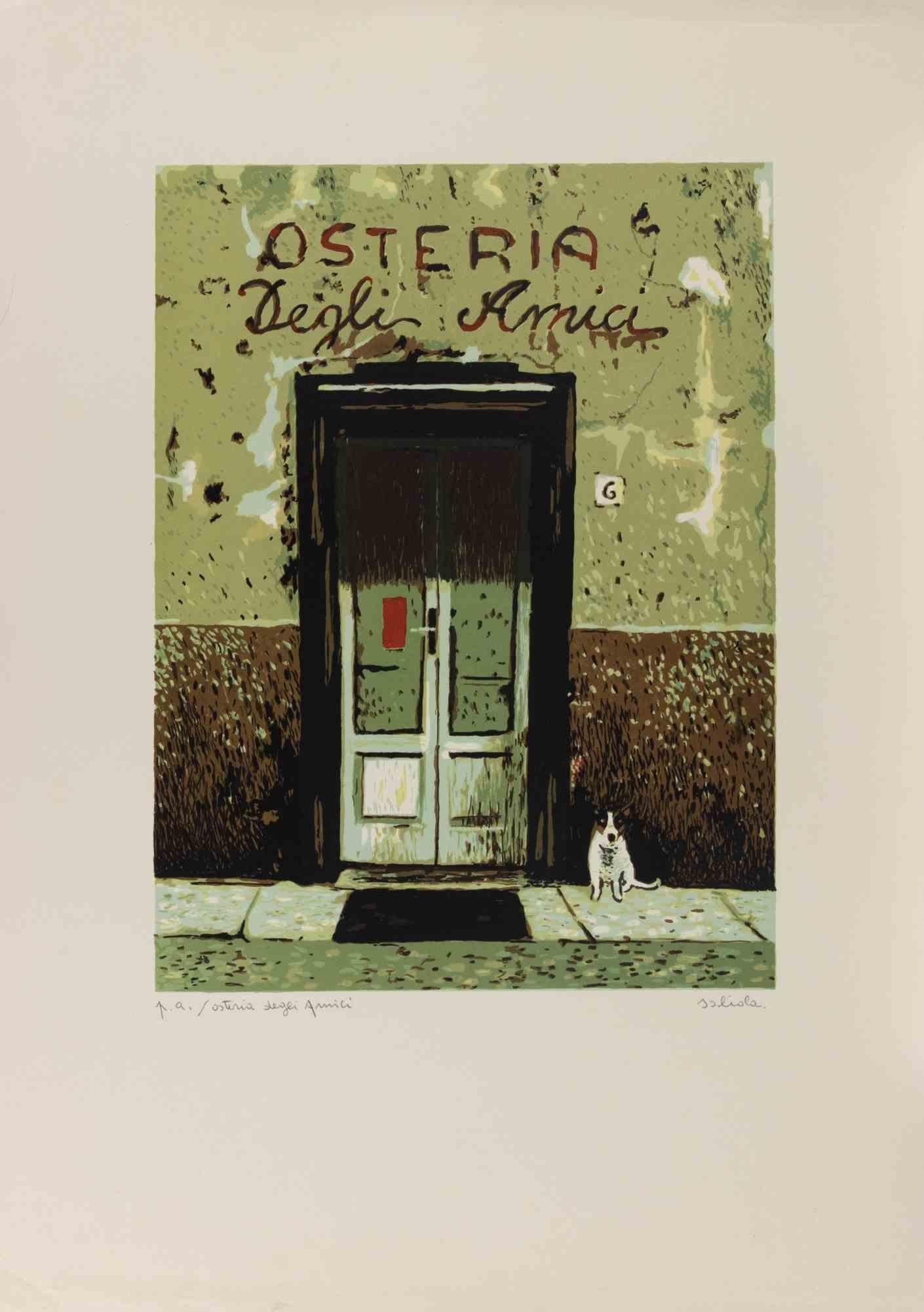 Litografía sobre papel realizada en la década de 1990.

Firmado a mano en lápiz.

Prueba de artista.

Muy buen estado.