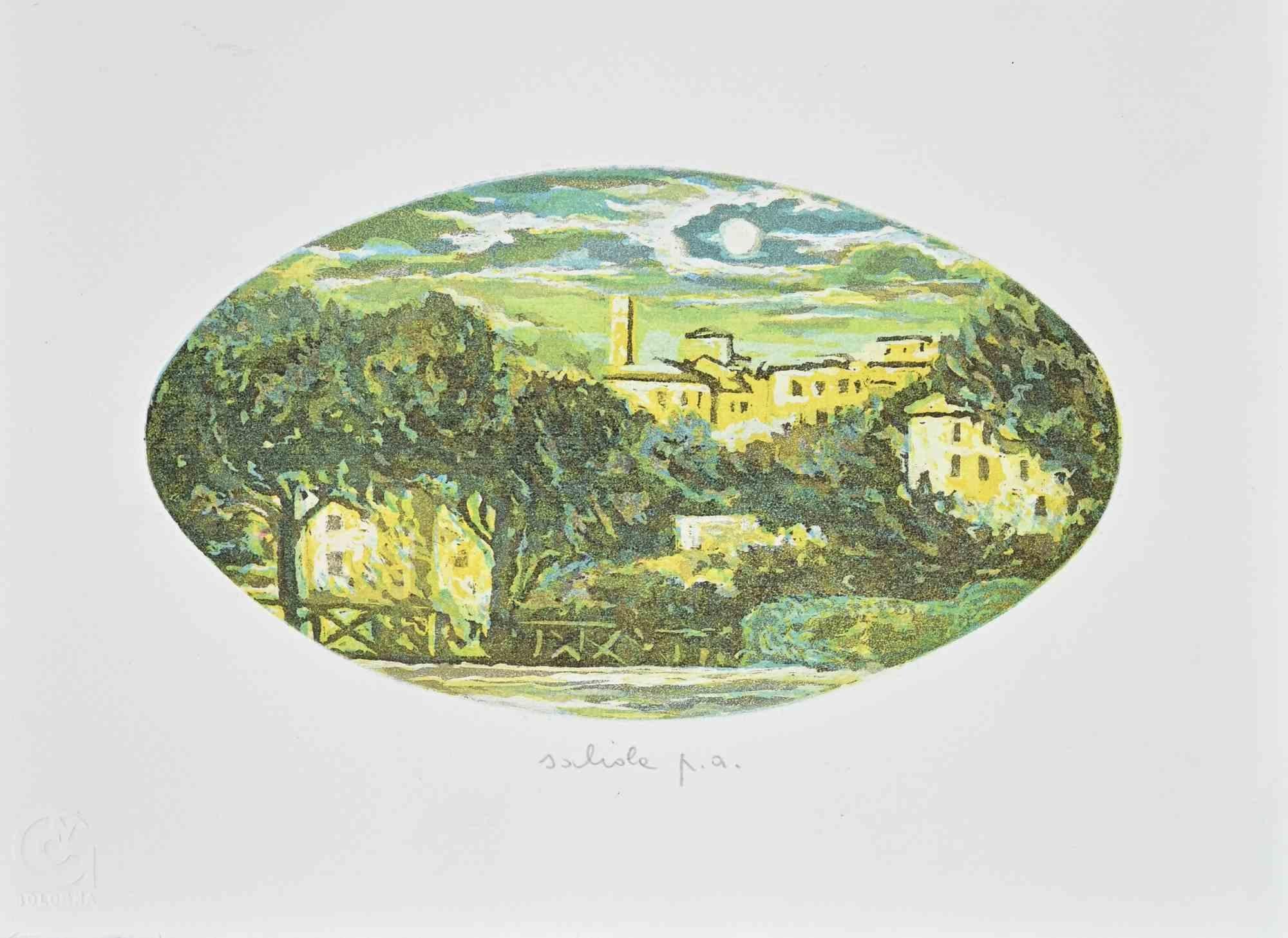 Etching and aquatint realized by Antonio Saliola.

Artist
s proof.

Hand signed in pencil.

Excellent condition.