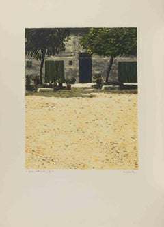 The Steps of the Sun - Lithograph by Antonio Saliola - 1990s