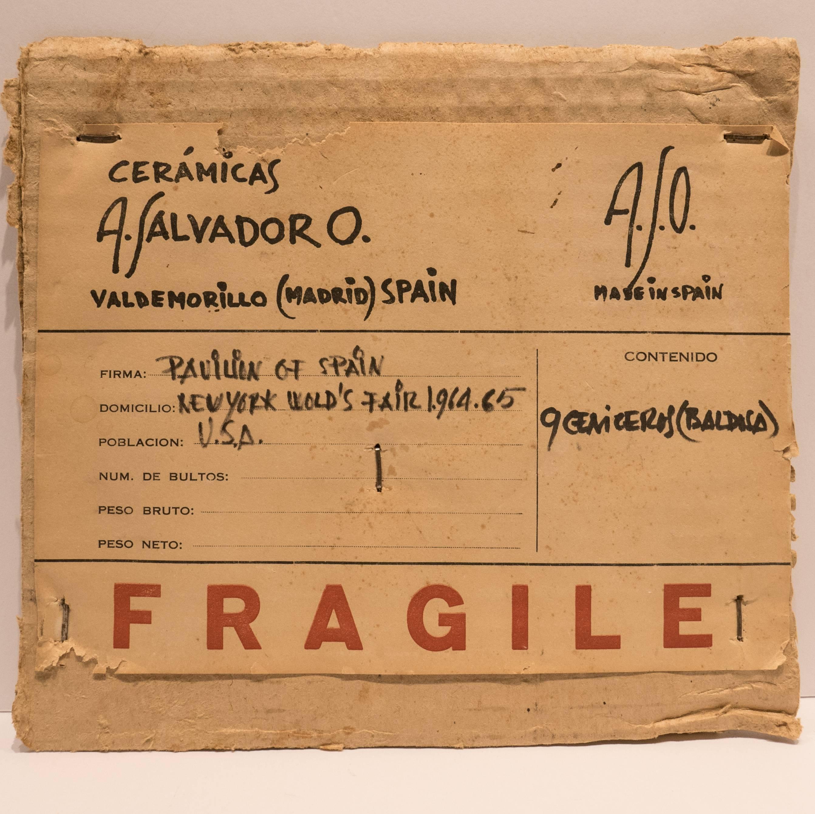 Antonio Salvador Orodea Tile from the 1964-1965 World's Fair 1