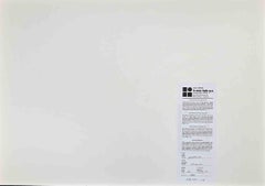 Composición abstracta - Serigrafía de Antonio Sanfilippo - 1971