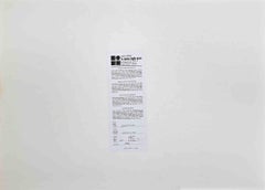 Abstract Composition - Screen Print by Antonio Sanfilippo - 1971