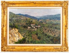 Vintage “Olive grove in Italy”