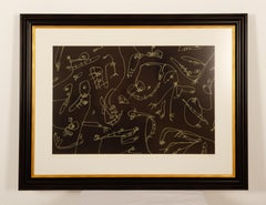 Antonio SAURA - Abierta 5 - Lithograph Signed In Pencil
