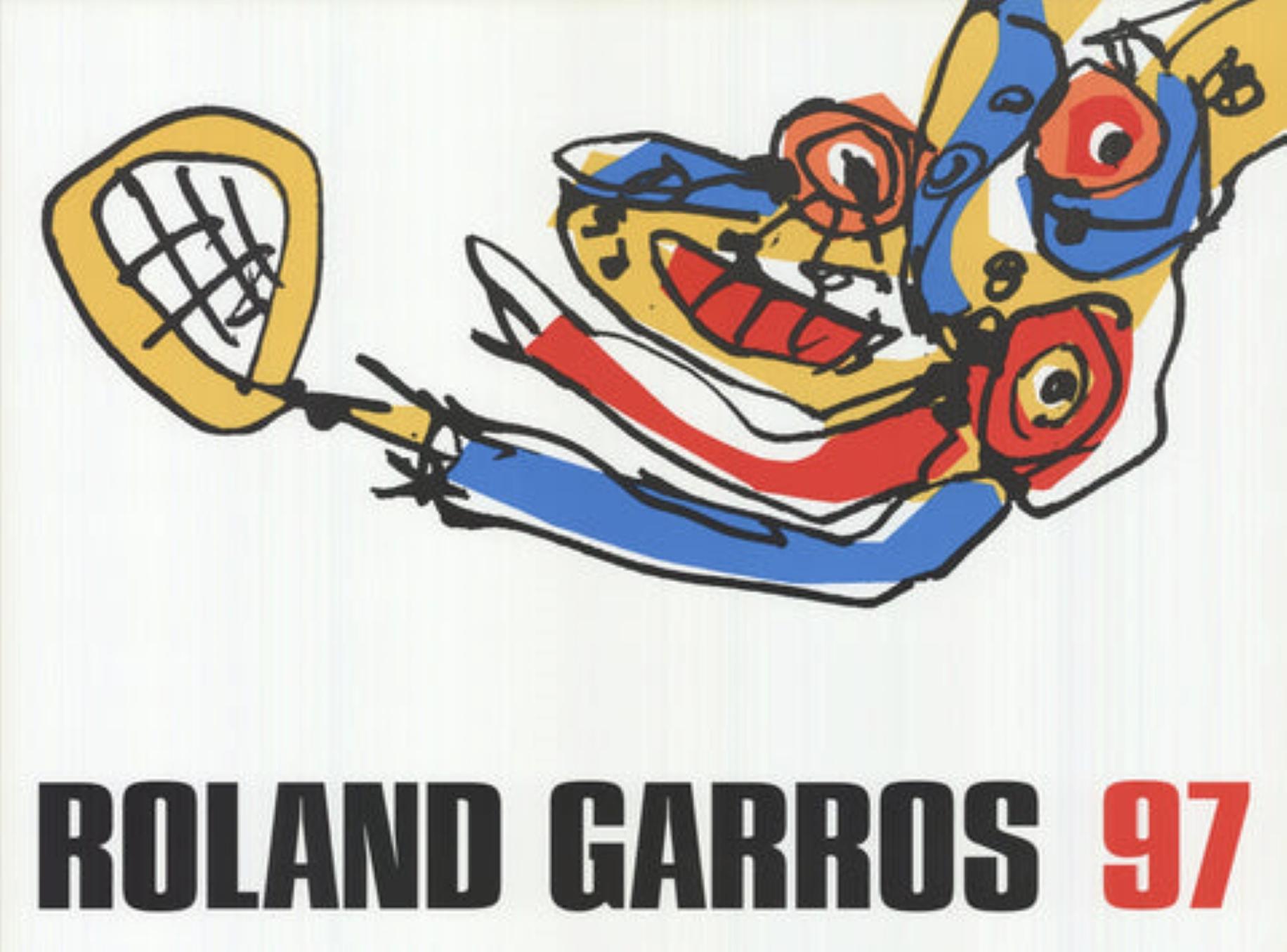 Roland Garros French Open By Antonio Saura For Sale 2