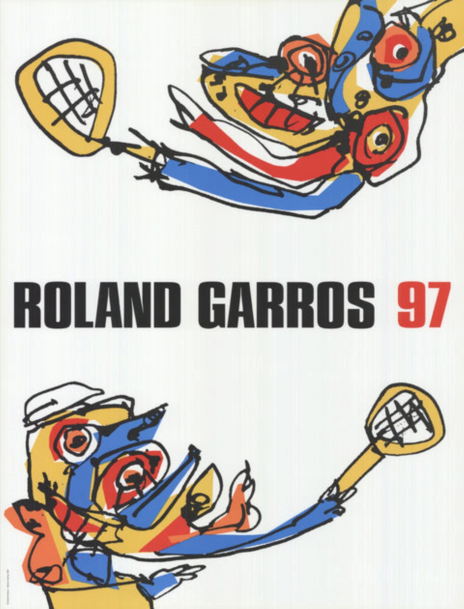 Roland Garros French Open By Antonio Saura For Sale 3