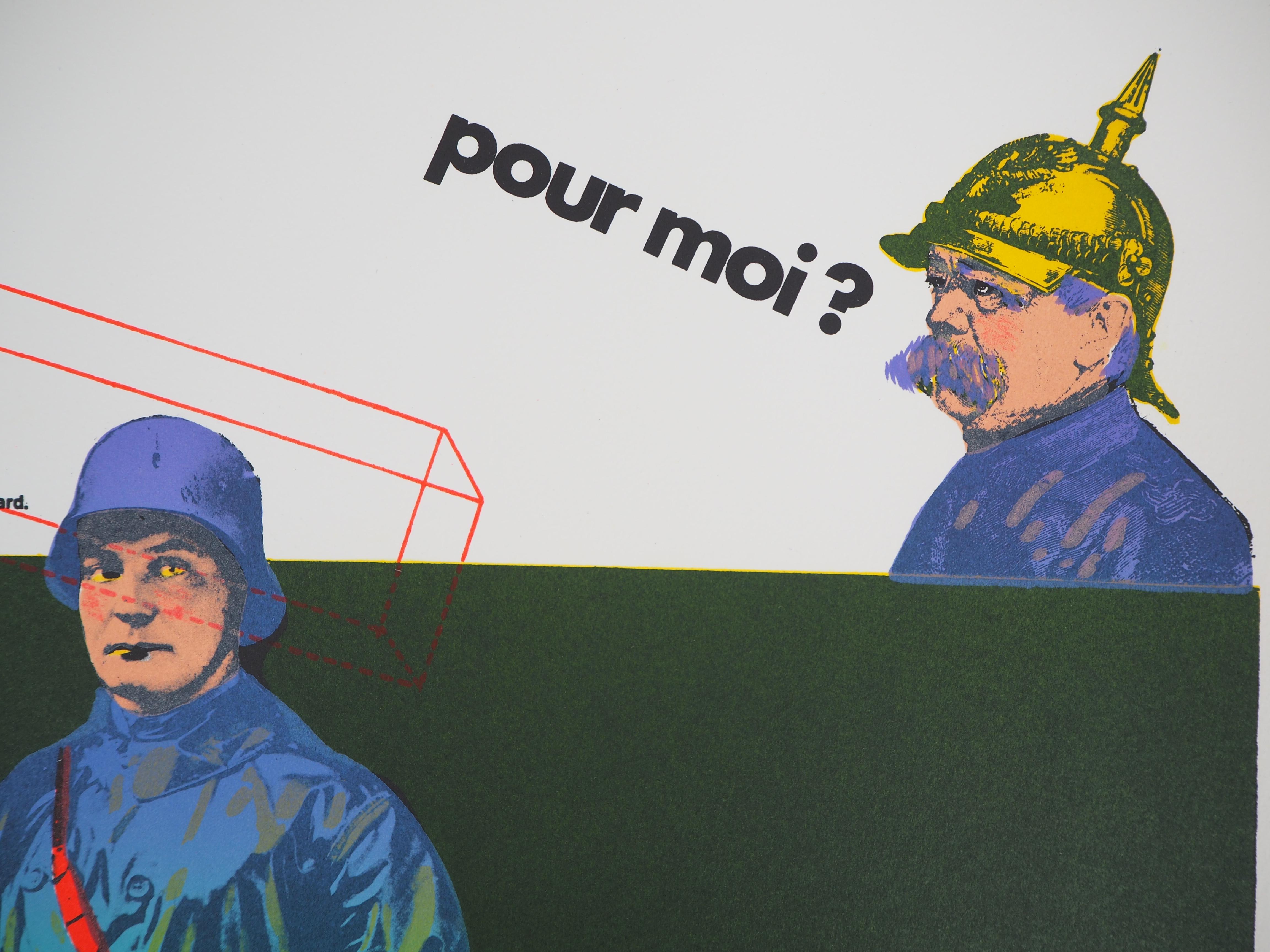 In Wartime - Original Handsigned Lithograph, 1969 5