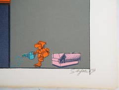 In Wartime - Original Handsigned Lithograph, 1969