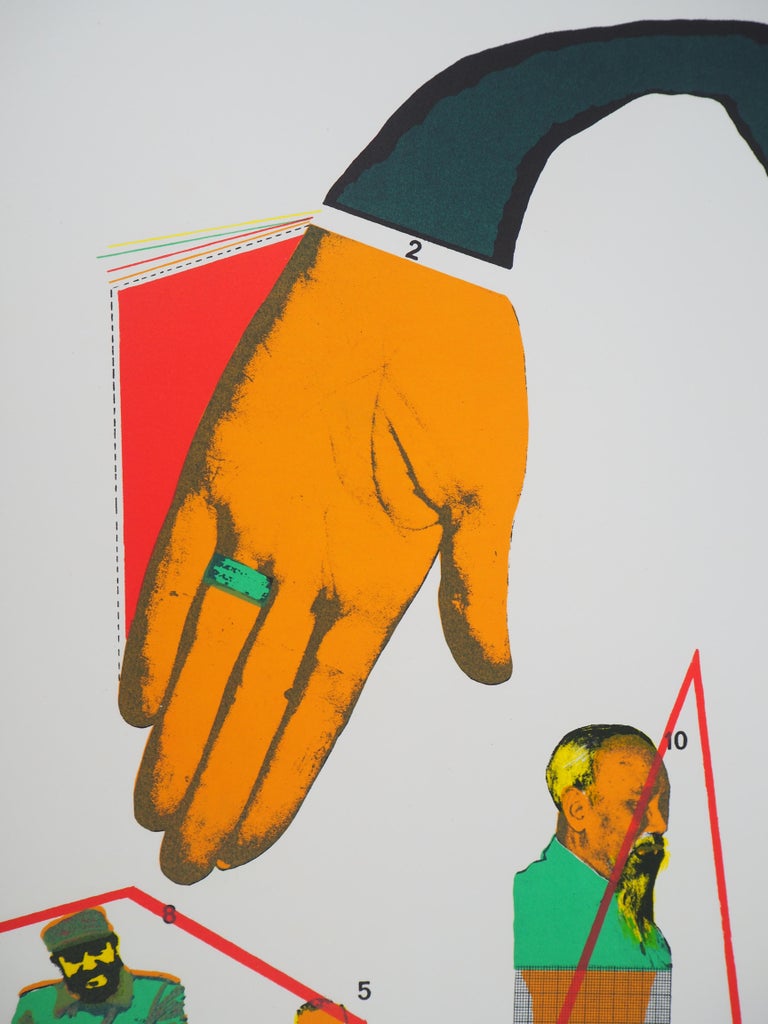 Antonio Seguí - Without Demagogy - Original Handsigned Lithograph, 1972 ...